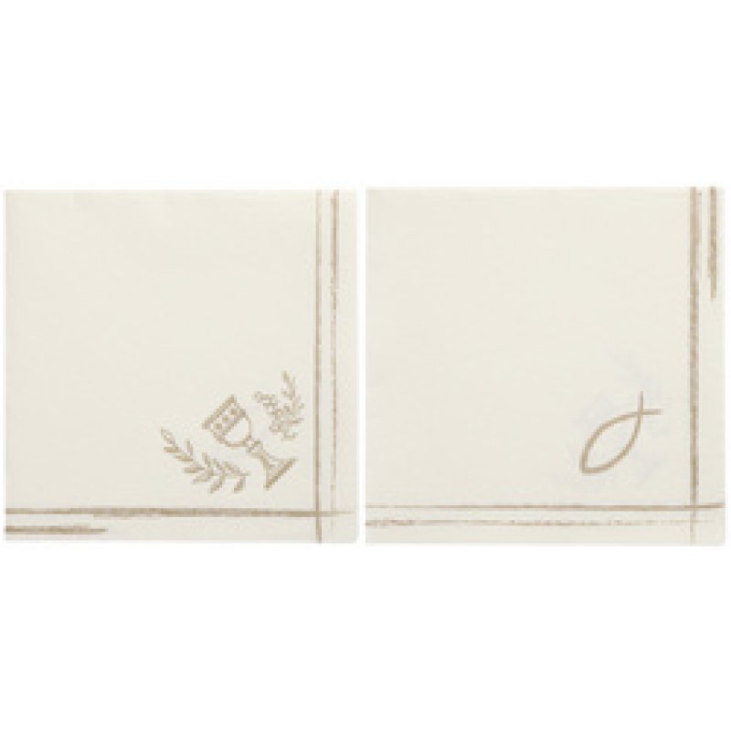 PAPSTAR Serviette "ROYAL Collection Communion/Confirmation"