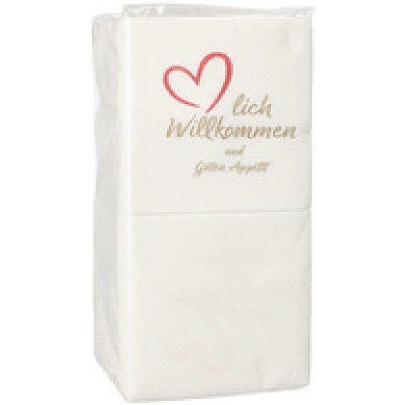 PAPSTAR Cocktail-Servietten "PUNTO", 200 x 200 mm, weiß