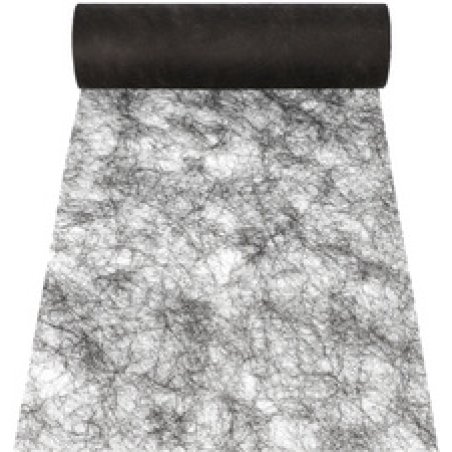 PAPSTAR Chemin de table / ruban décoratif "Sizoflor", argent