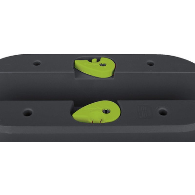 EDA Pot pour balustrade "OSAKA", diamètre 300 mm, anthracite