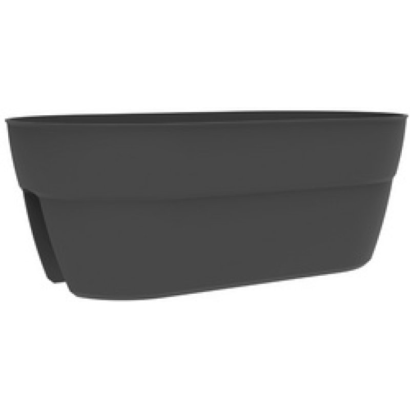 EDA Pot pour balustrade "OSAKA" (L)560x(P)300 mm, anthracite