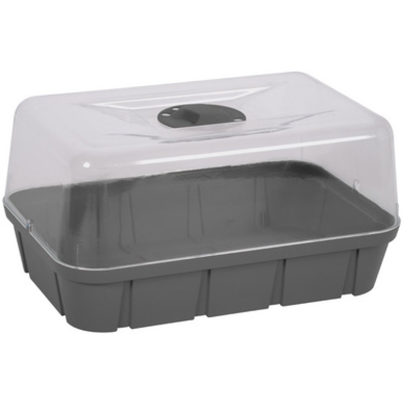 EDA Mini-serre, taille M, volume: 5,7 L, anthracite