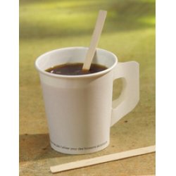 PAPSTAR Touillette "pure", longueur: 110 mm, en bois