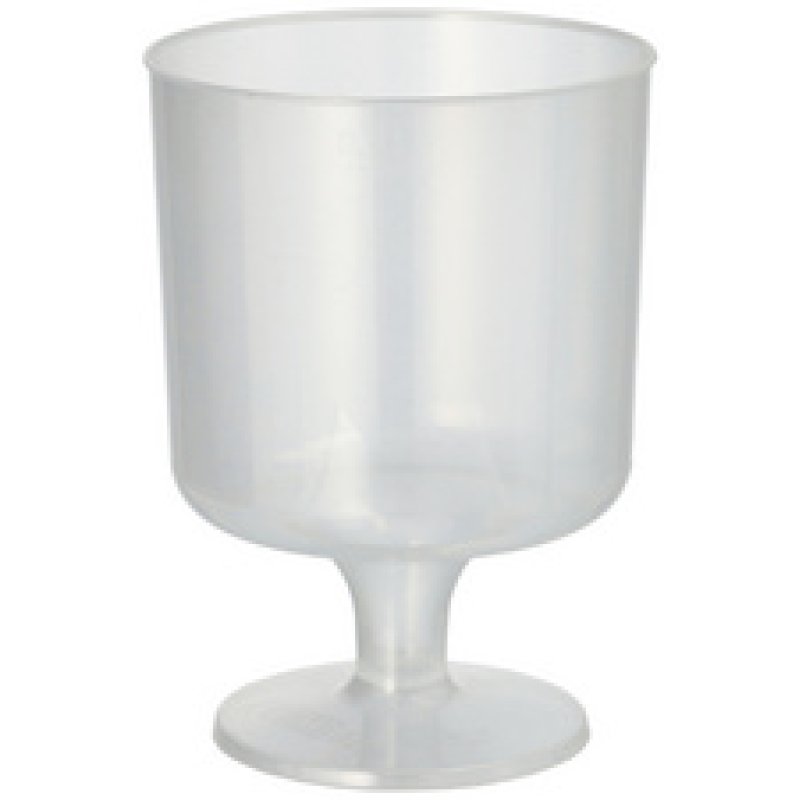 PAPSTAR Verre à vin en PP réutilisable, 0,2 l, 10 pièces