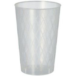 PAPSTAR Gobelet réutilisable, 0,25 l, translucide, 40 pièces