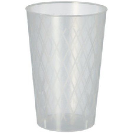 PAPSTAR Gobelet réutilisable, 0,25 l, translucide, 40 pièces