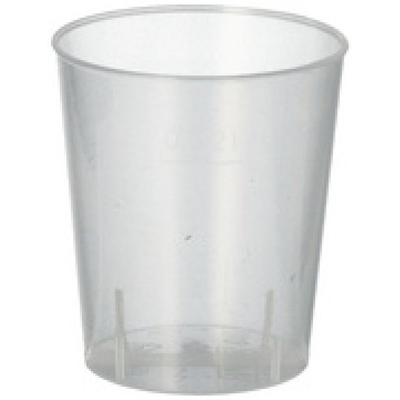 PAPSTAR Verre à liqueur en PP réutilisable, 2 cl, 50 pièces