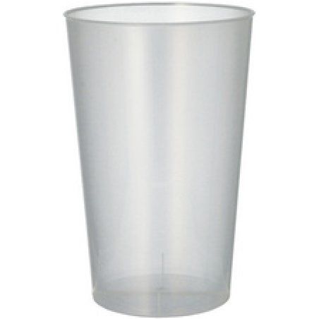 PAPSTAR Gobelet en PP réutilisable, 0,5 l, 30 pièces