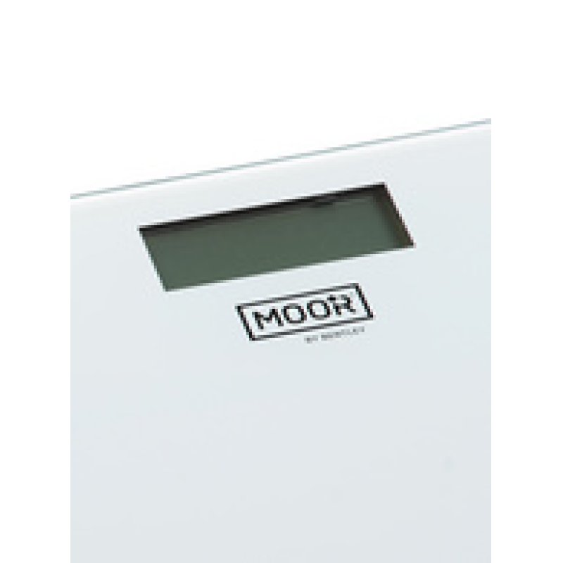 MOOR Pèse-personne FAJAH, affichage LCD, blanc