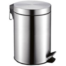 MOOR Poubelle cosmétique à pédale MELINDA, 5 litres, noir