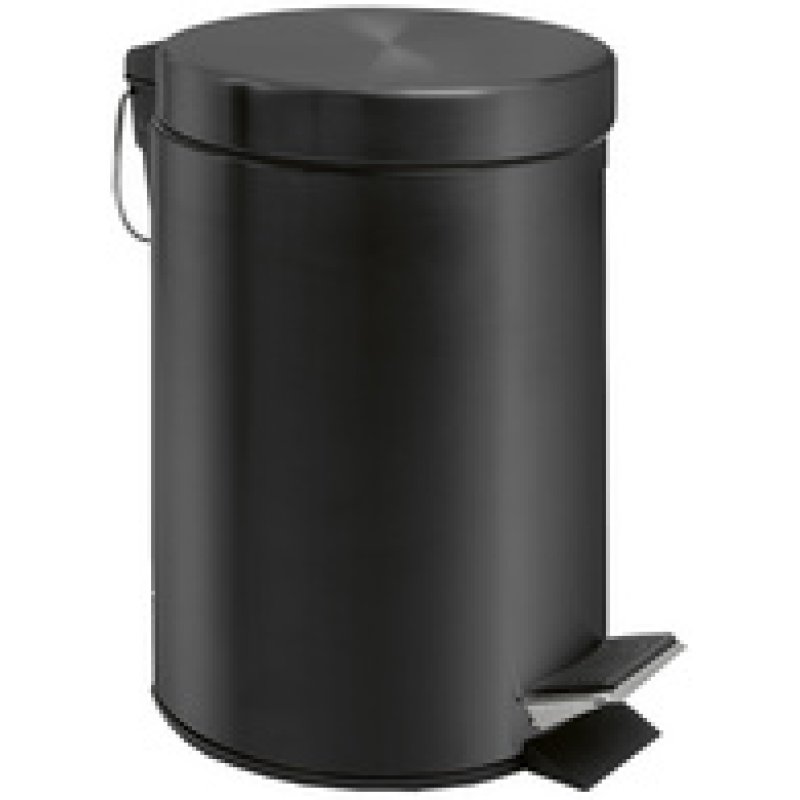 MOOR Poubelle cosmétique à pédale MELINDA, 5 litres, inox