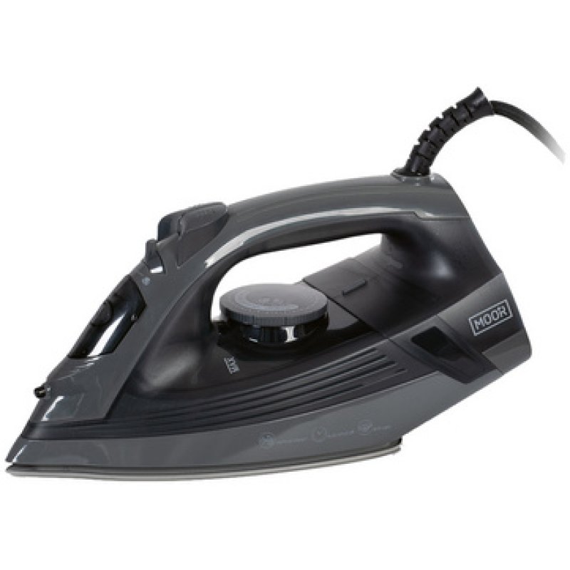 MOOR Fer à repasser vapeur EMMA, noir