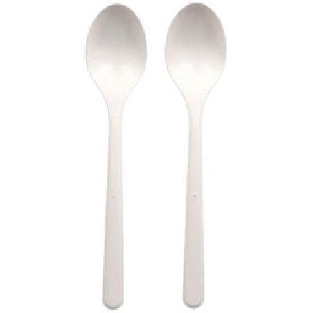 PAPSTAR Cuillère réutilisable, longueur: 185 mm, blanc