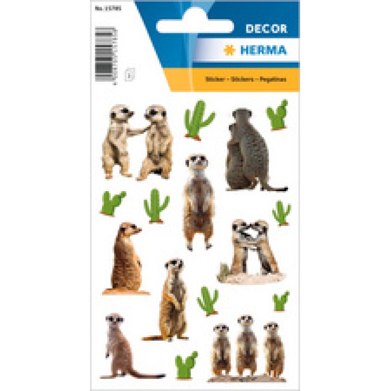 HERMA Sticker MAGIC Famille de rongeurs, papier