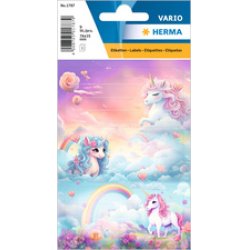 HERMA Buchetiketten VARIO Happy Unicorns, Papier