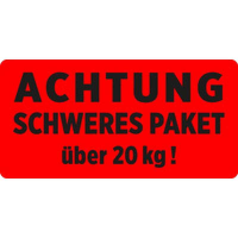 AVERY Zweckform Etikettenrolle "ACHTUNG SCHWERES PAKET"