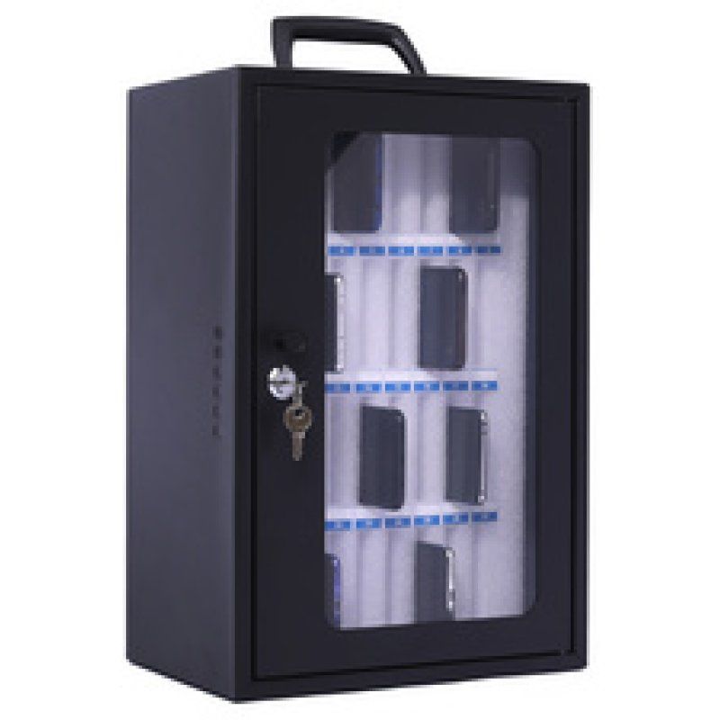 pavo Armoire pour smartphone, pour 36 smartphones, gris