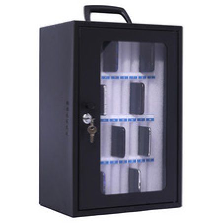 pavo Armoire pour smartphone, pour 48 smartphones, gris