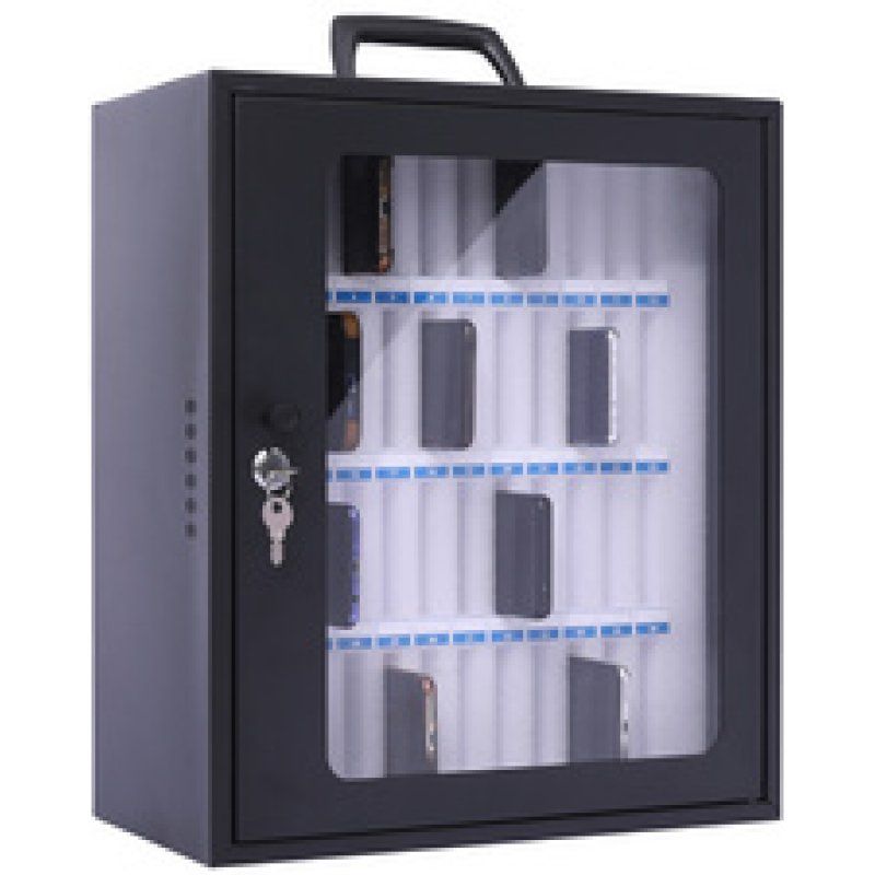 pavo Armoire pour smartphone, pour 48 smartphones, gris