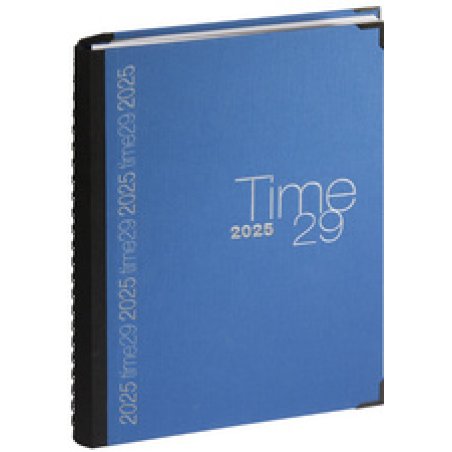 EXACOMPTA Agenda journalier "Time 29 S", 2026, bleu