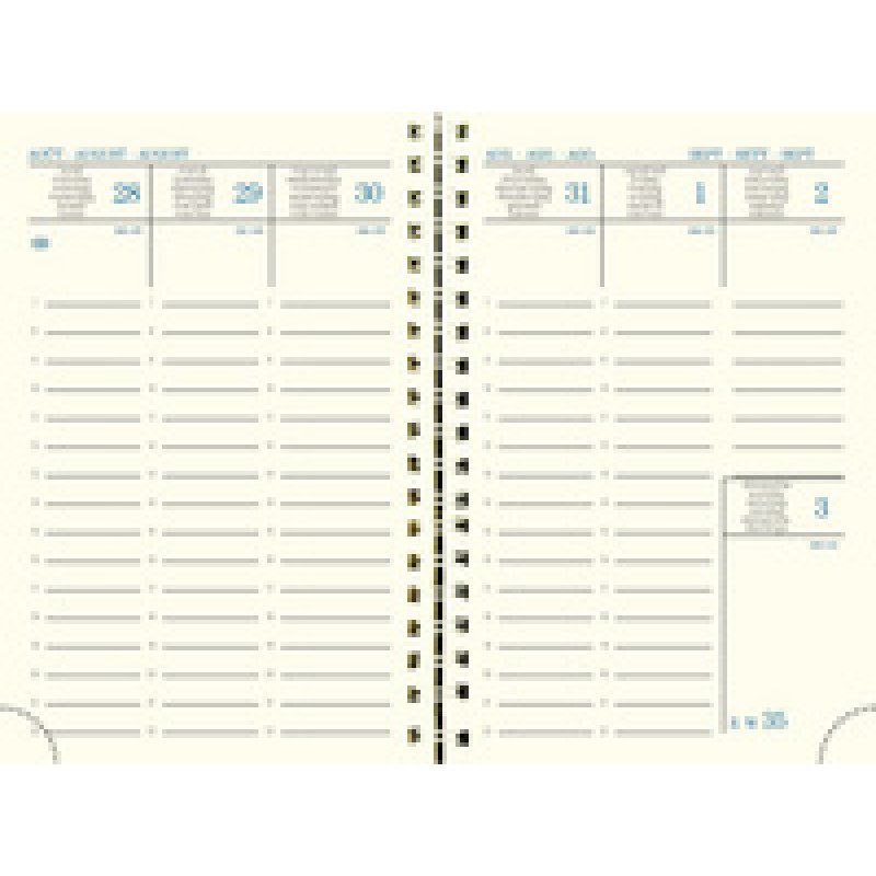 EXACOMPTA Agenda de poche SAD 13S, 2025/2026, 16 mois