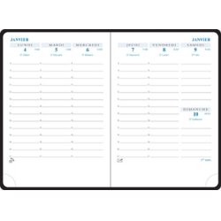EXACOMPTA Agenda de poche SAS 13, 2025/2026, noir
