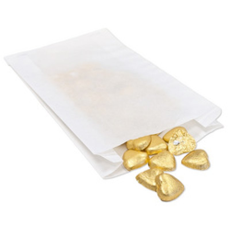 MAILmedia Sachet à soufflet, 200 x 70 x 360 mm, blanc