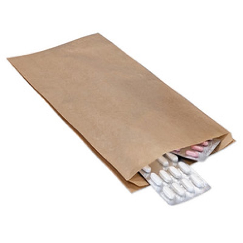 MAILmedia Sachet à soufflet, 230 x 110 x 440 mm, marron