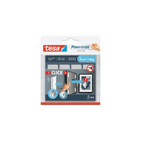 TESA Powerstrips CLICK S Adhésif double-face de montage