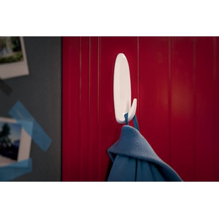 tesa Crochet Powerstrips EXTRA LARGE ovale, blanc