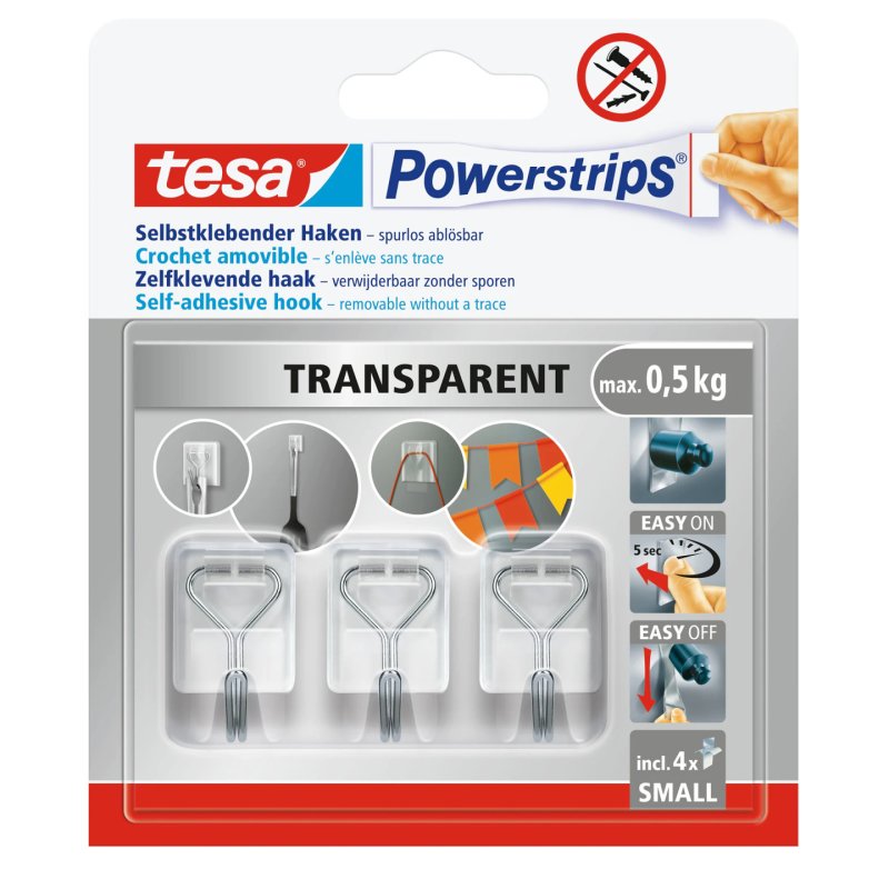 TESA 576150000300 Indoor Universal hook White 3 pc(s)