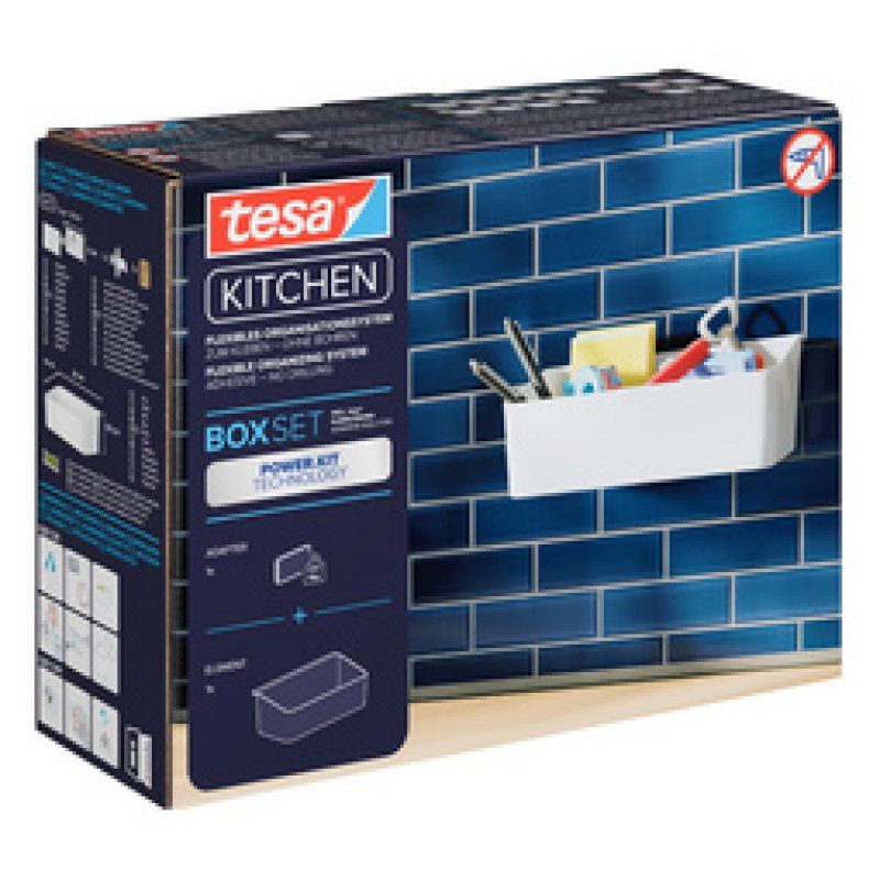 TESA 700620000000 Organizer Basket Wall-mounted
