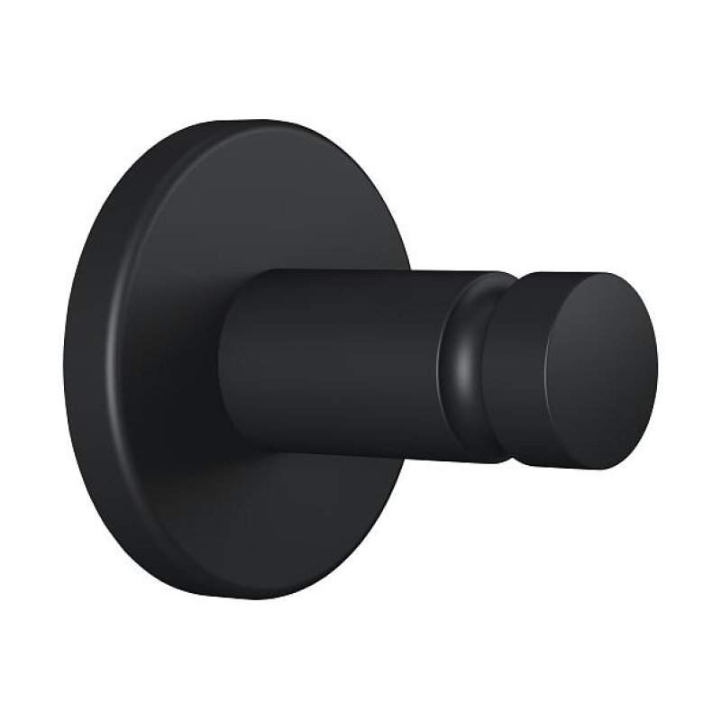 tesa Support de serviette de toilette MOON BLACK, noir