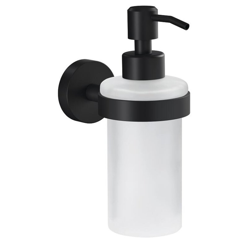 TESA MOON BLACK soap dispenser 0.2 L Black, White