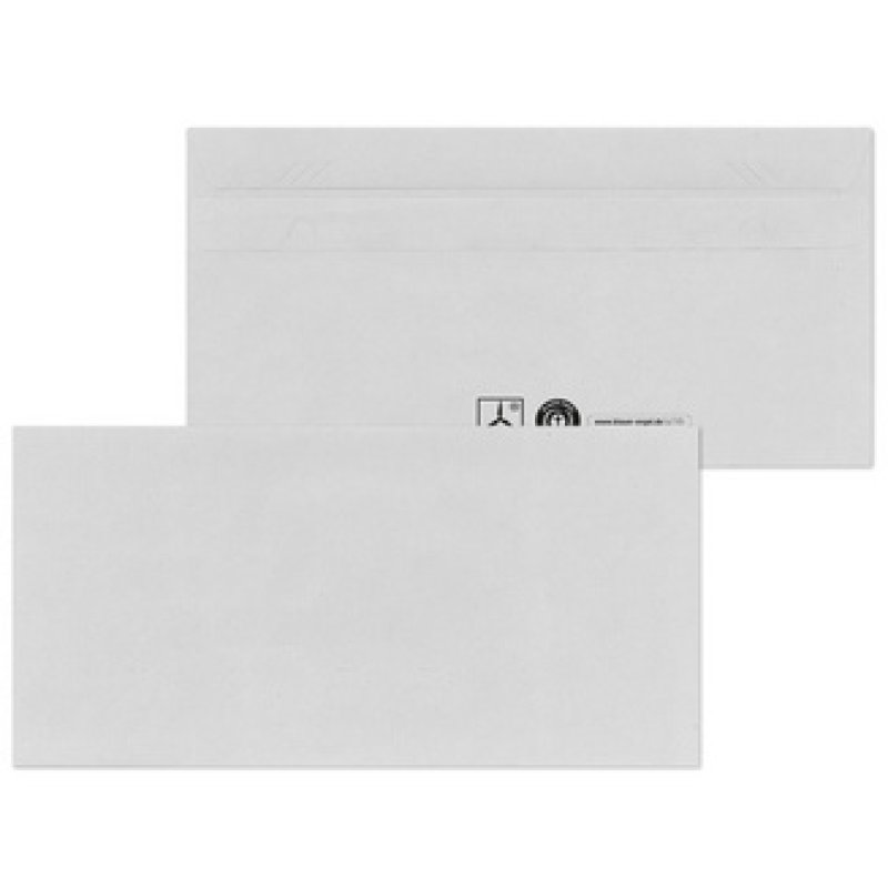MAILmedia Briefumschläge DIN Lang selbstklebend, 75 g/qm