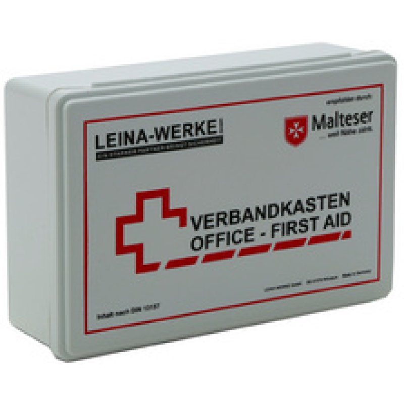 LEINA Betriebsverbandkasten Office, Inhalt DIN 13157, weiß