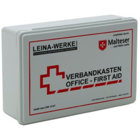 LEINA Betriebsverbandkasten Office, Inhalt DIN 13157, weiß