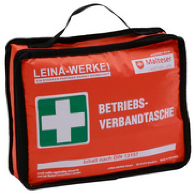 LEINA Betriebsverbandtasche, Inhalt DIN 13157, orange