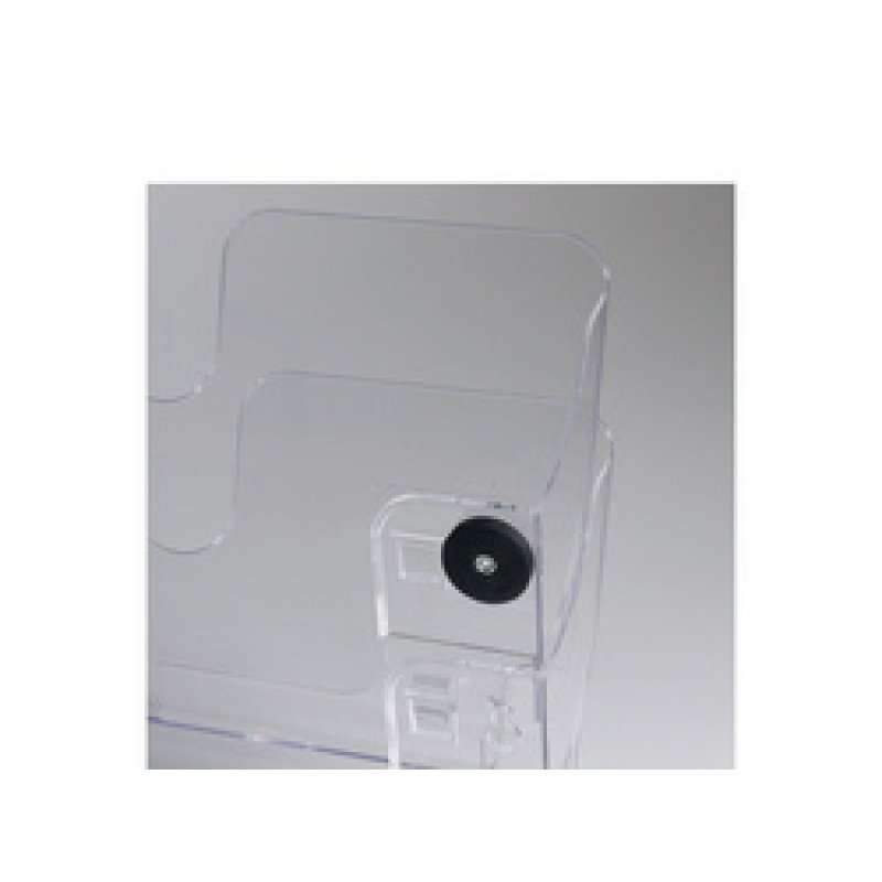 DURABLE Porte-brochures mural "FLEXIPLUS 2" magnétique, A4