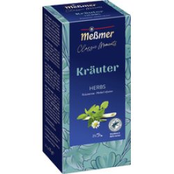 Meßmer Thé Classic Moments "herbes", paquet de 25