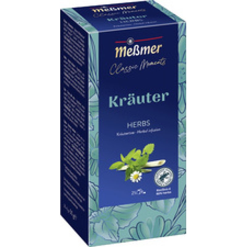 Meßmer Thé Classic Moments "herbes", paquet de 25