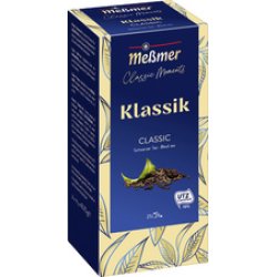 Meßmer Thé noir Classic Moments "classique", paquet de 25