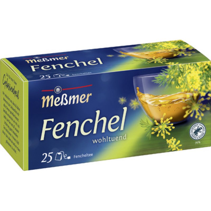 Meßmer Thé "fenouil", bienfaisant, paquet de 25