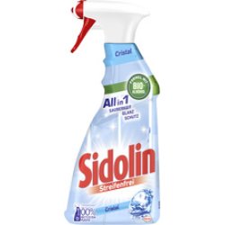 Sidolin Nettoyant pour vitres All in 1 Cristal, spray 500 ml