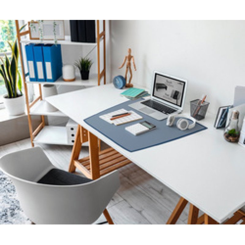 DURABLE Sous-main ARTWORK, 590 x 470 mm, gris