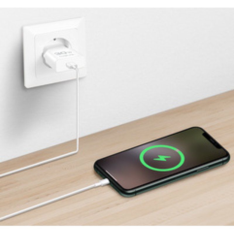 LogiLink Chargeur secteur USB, USB-C (PD), 30 W, blanc