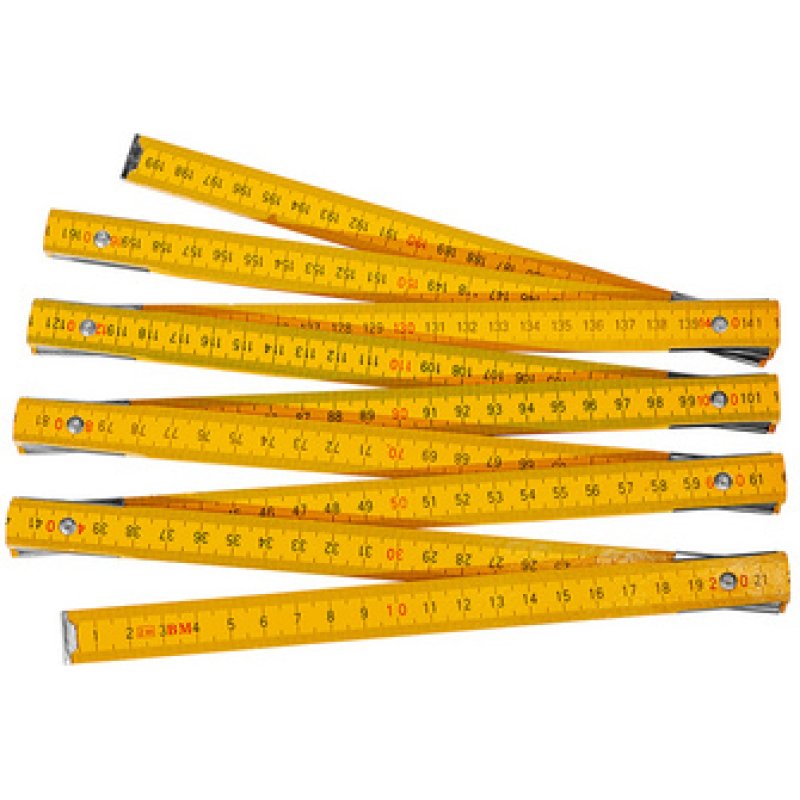 BRÜDER MANNESMANN Mètre pliant en bois, longueur: 2,0 m