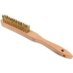 BRÜDER MANNESMANN Brosse métallique, 3 rangées