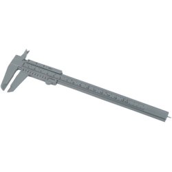 BRÜDER MANNESMANN Pied à coulisse, en plastique, 150 mm