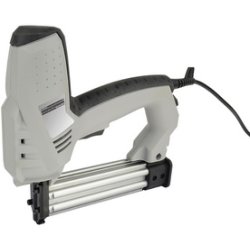 BRÜDER MANNESMANN Agrafeuse électrique, 50 watts, gris/noir